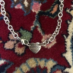 Tiffany & Co Heart Chain Necklace